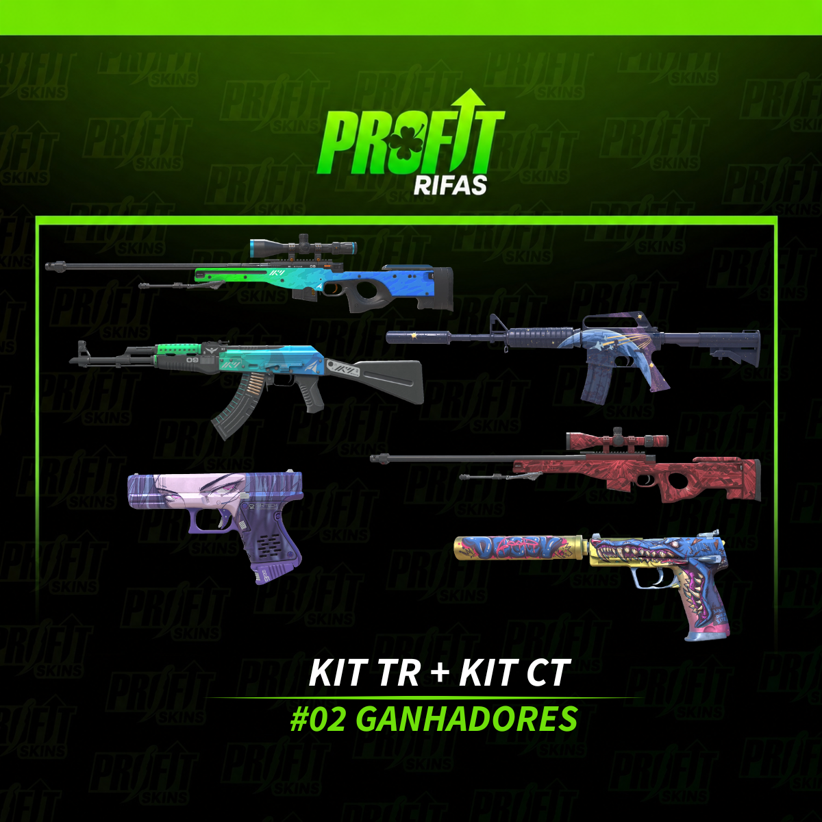 KIT TR + KIT CT | #02 GANHADORES